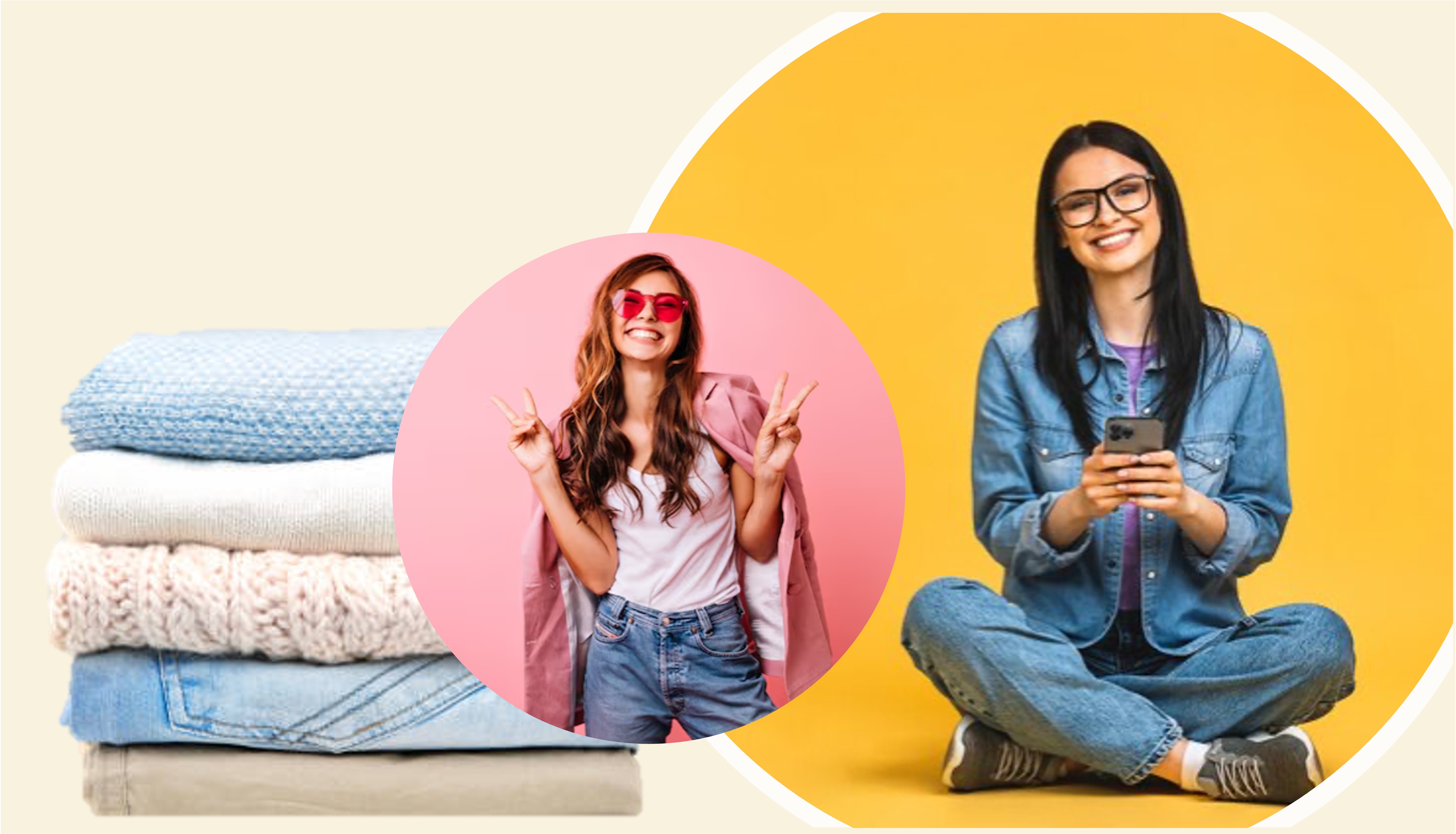 Happy customer using our convenient mobile app for laundry pickup and delivery service